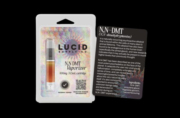 Lucid Supply Co. – N, N- DMT Vaporizer – 300mg/0.5mL Cartridge